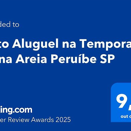 Apto Aluguel Na Temporada Pe Na Areia Peruibe Sp Dış mekan fotoğraf